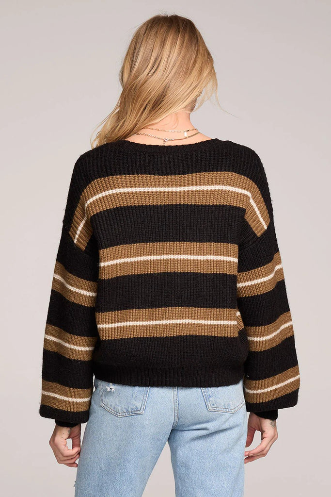 Mimi Sweater, Stripe | Saltwater Luxe Saltwater Luxe - Ambiente Gifts, Decor & Design