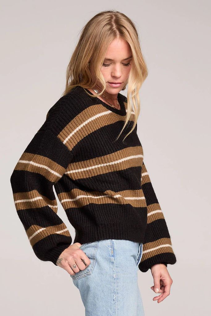 Mimi Sweater, Stripe | Saltwater Luxe Saltwater Luxe - Ambiente Gifts, Decor & Design