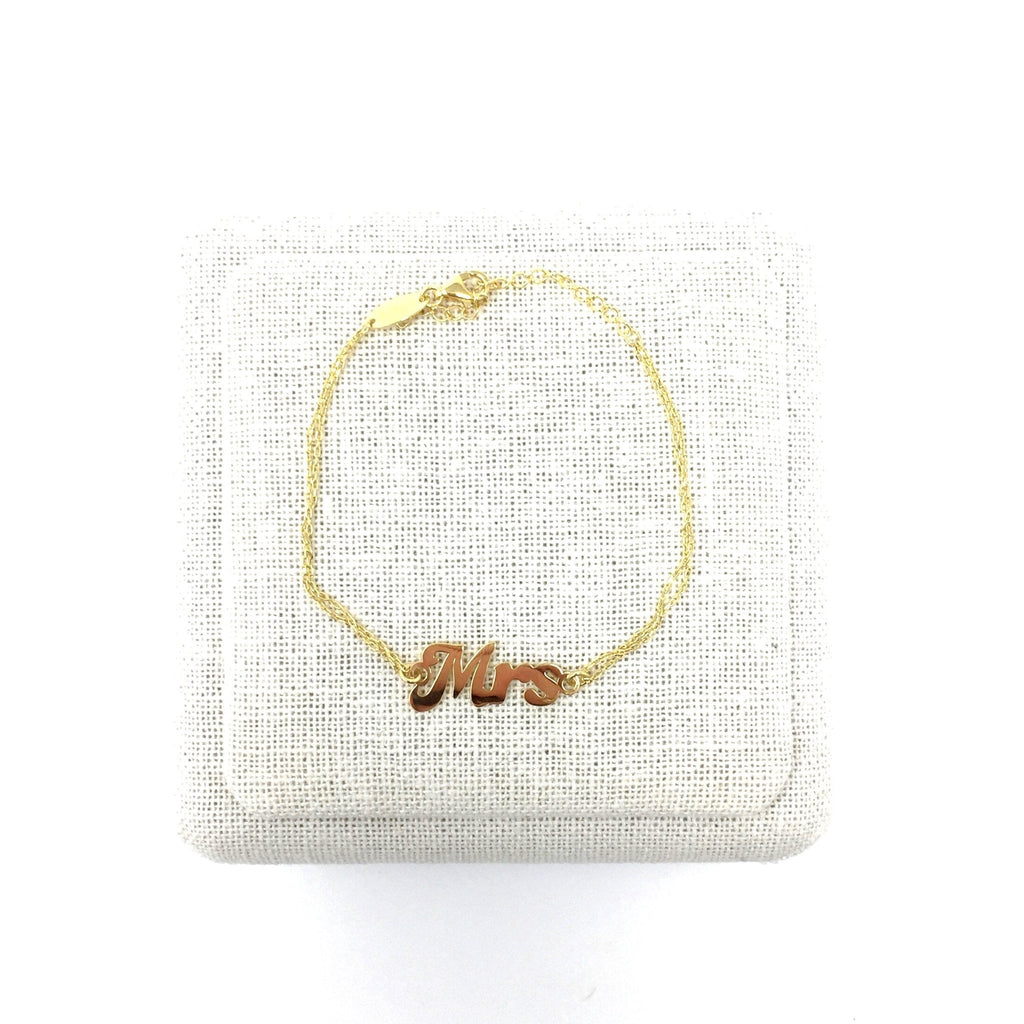 "Mrs" Script Bracelet | House of Moda HOUSE OF MODA - Ambiente Gifts, Decor & Design