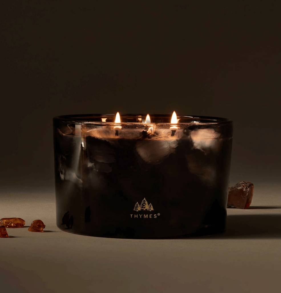 Noir Woods, 3 Wick Candle | Thymes Thymes - Ambiente Gifts, Decor & Design