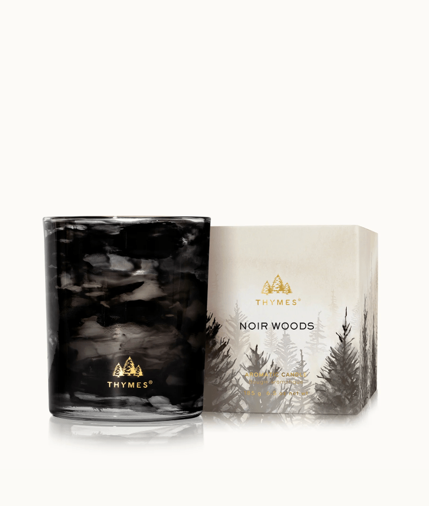 Noir Woods, Boxed Candle | Thymes Thymes - Ambiente Gifts, Decor & Design