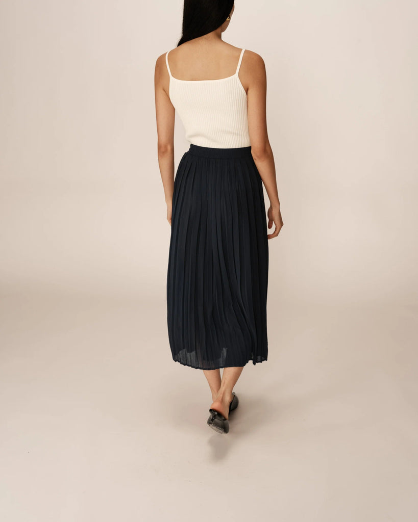 Plisse Skirt, Marine | Grace + Mila GRACE + MILA - Ambiente Gifts, Decor & Design