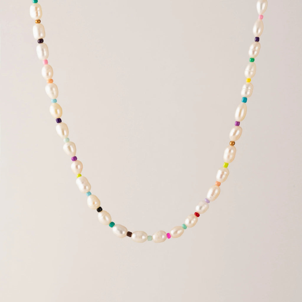 Rainbow Pearl Necklace, Water Proof | Lover's Tempo Lover's Tempo - Ambiente Gifts, Decor & Design