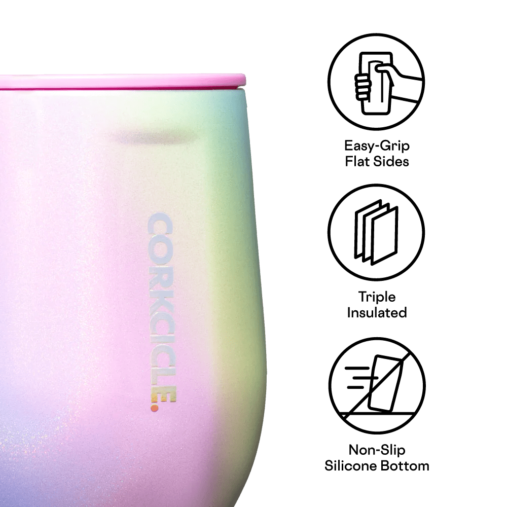 Rainbow Unicorn, 12oz Stemless | Corkcicle CORKCICLE - Ambiente Gifts, Decor & Design