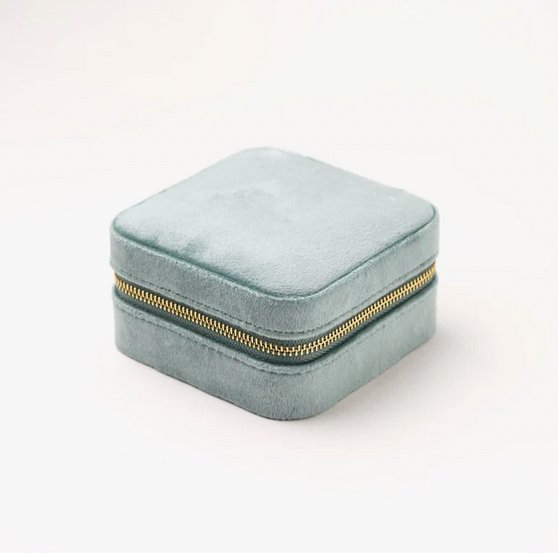 Sage, Square Bon Voyage Jewelry Case | Lover's Tempo Lover's Tempo - Ambiente Gifts, Decor & Design