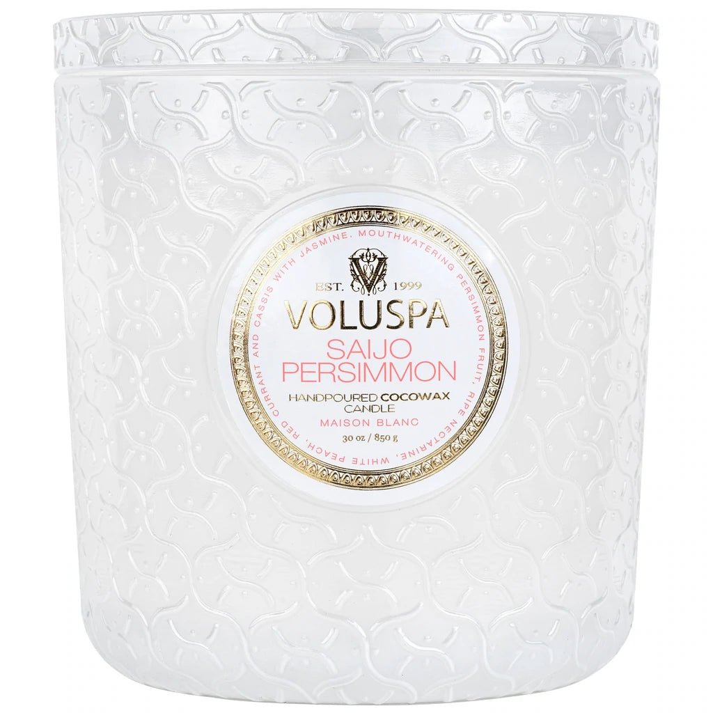 Saijo Persimmon, Luxe Candle | Voluspa VOLUSPA - Ambiente Gifts, Decor & Design