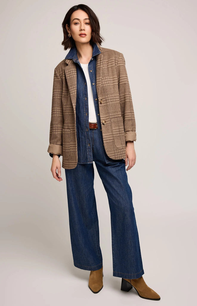 Sapphira Blazer, Choco Glencheck | Gentle Fawn Gentle Fawn - Ambiente Gifts, Decor & Design