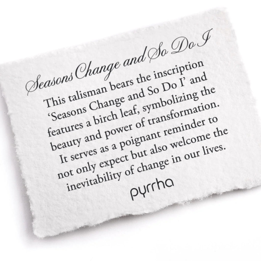 Seasons Change and So Do I, 18" | Pyrrha PYRRHA - Ambiente Gifts, Decor & Design