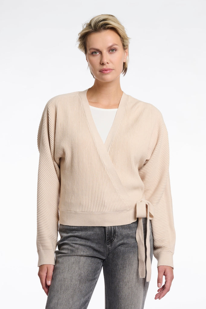 Seppe Wrap Cardigan, Birch | Rino & Pelle Rino & Pelle - Ambiente Gifts, Decor & Design
