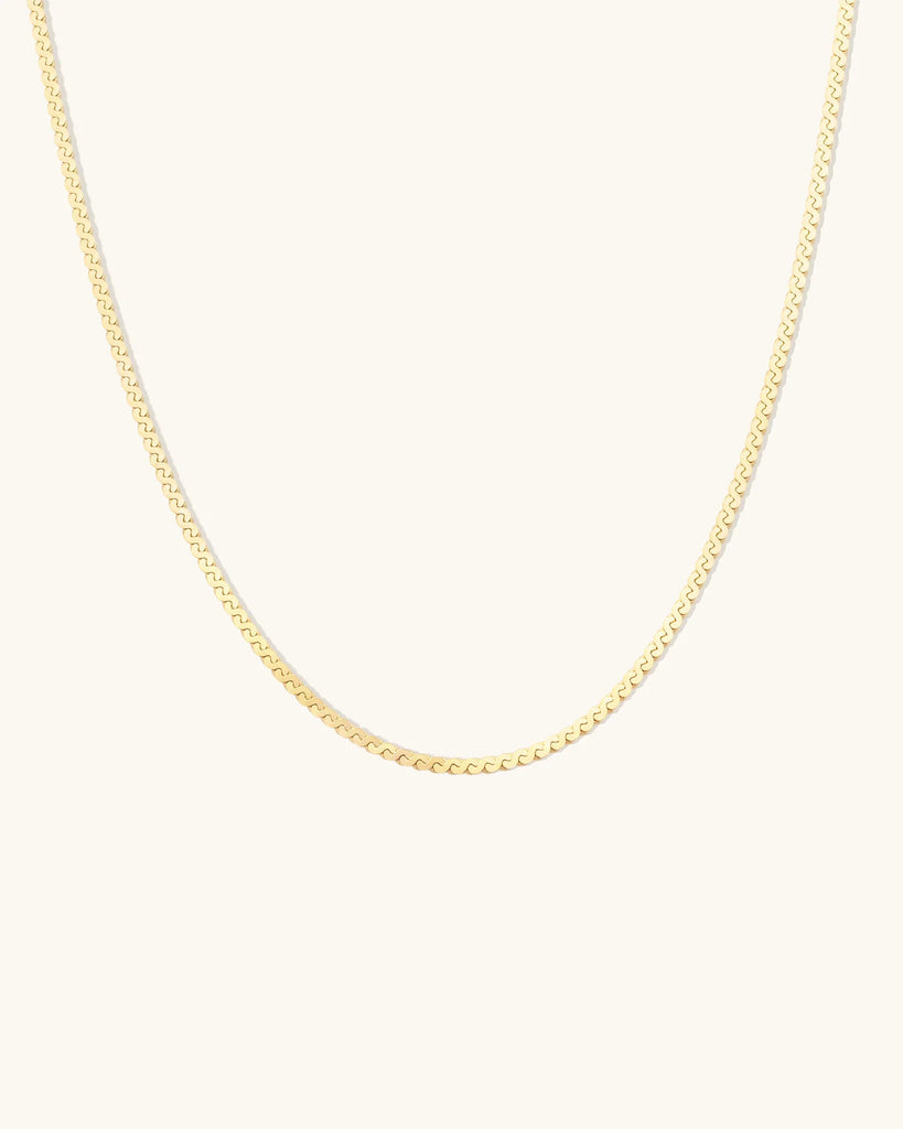 Serpentine Chain Necklace | Leah Alexandra (Copy) LEAH ALEXANDRA - Ambiente Gifts, Decor & Design