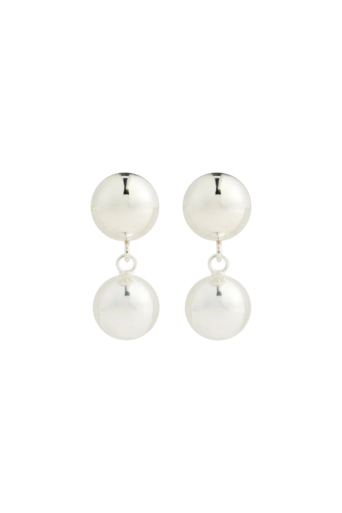 Silver, Boule Drop Earrings | Lisbeth Lisbeth - Ambiente Gifts, Decor & Design