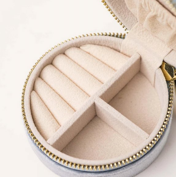 Sky, Circle Bon Voyage Jewelry Case | Lover's Tempo Lover's Tempo - Ambiente Gifts, Decor & Design