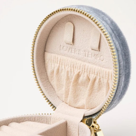 Sky, Circle Bon Voyage Jewelry Case | Lover's Tempo Lover's Tempo - Ambiente Gifts, Decor & Design