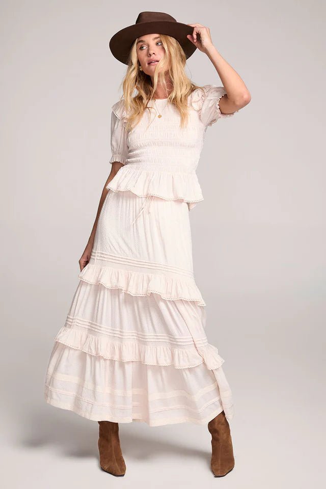 Skylor Top, Ivory | Saltwater Luxe Saltwater Luxe - Ambiente Gifts, Decor & Design