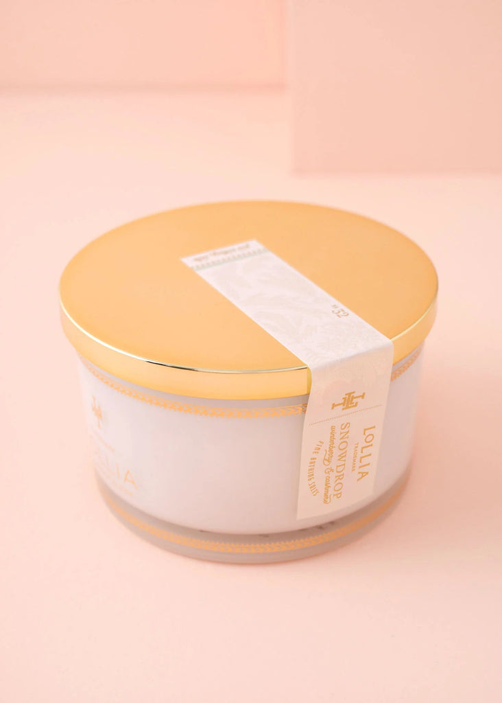 Snowdrop Bath Salt Soak | Lollia LOLLIA - Ambiente Gifts, Decor & Design