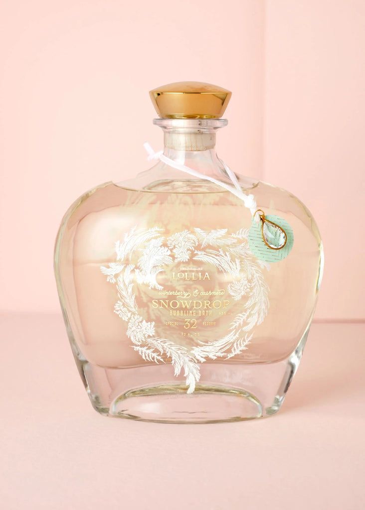 Snowdrop Bubble Bath | Lollia LOLLIA - Ambiente Gifts, Decor & Design