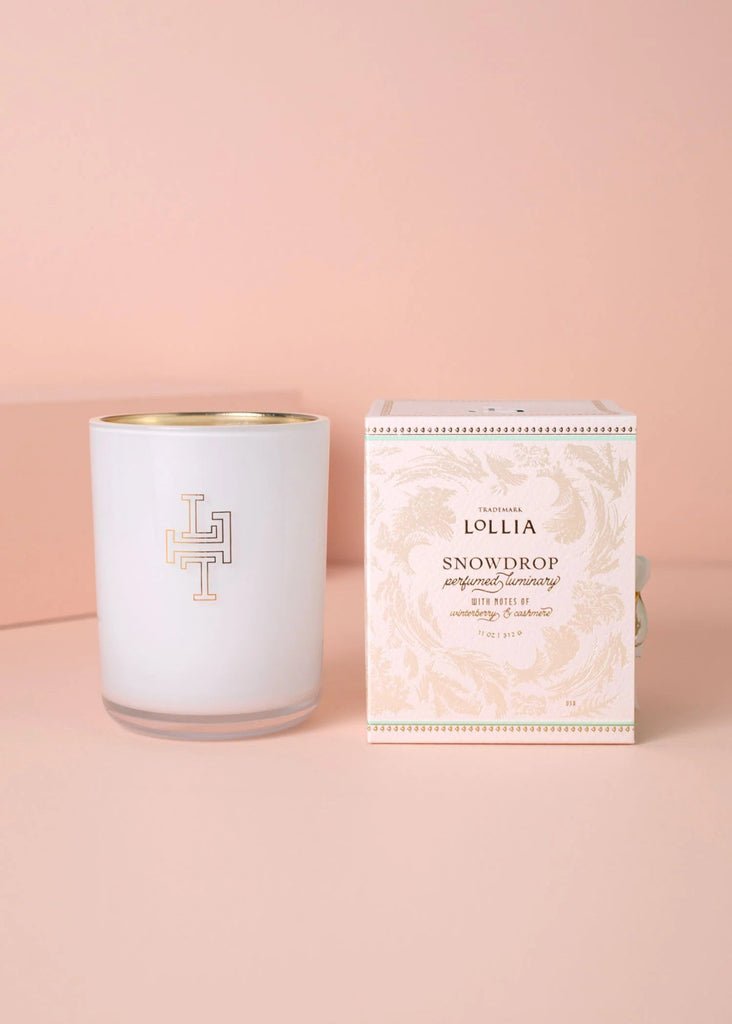 Snowdrop, Luminary Candle | Lollia LOLLIA - Ambiente Gifts, Decor & Design