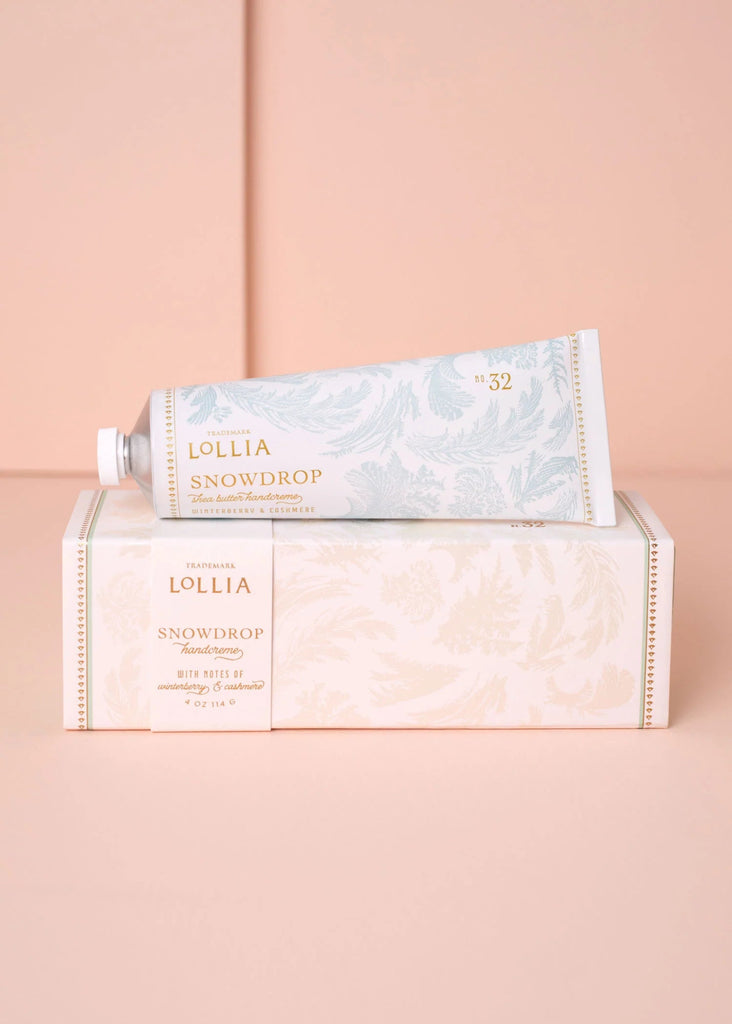 Snowdrop Shae Butter Handcreme | Lollia LOLLIA - Ambiente Gifts, Decor & Design