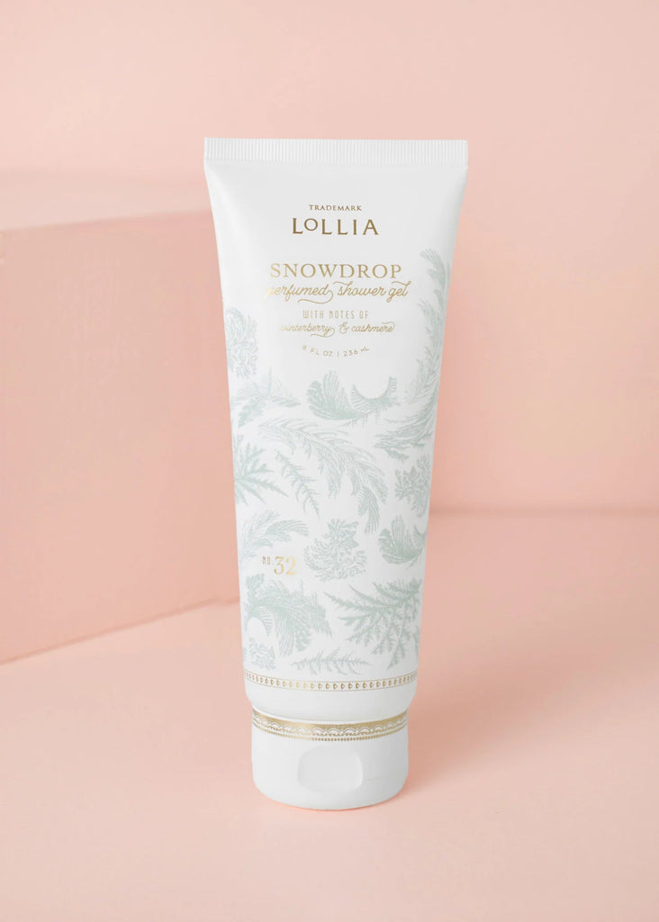 Snowdrop Shower Gel | Lollia LOLLIA - Ambiente Gifts, Decor & Design