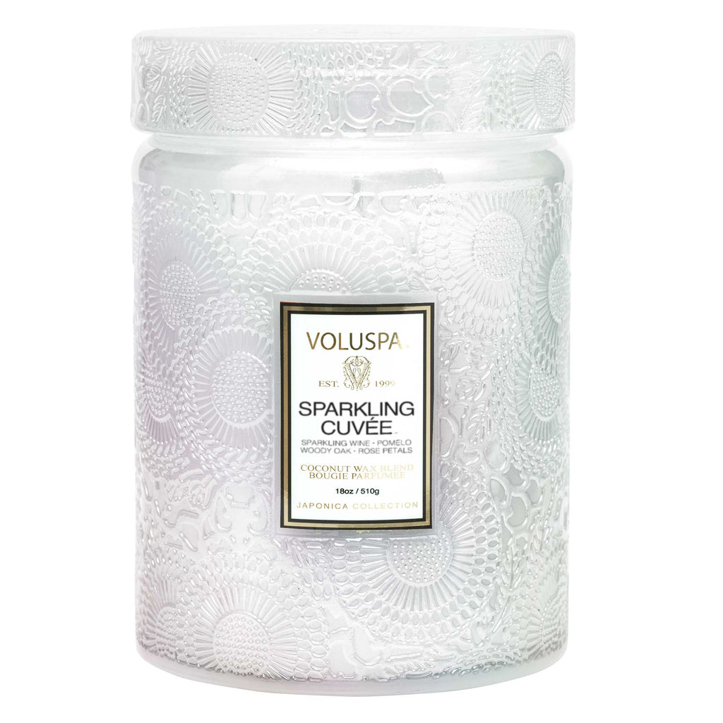 Sparkling Cuvee, Large Jar Candle | Voluspa VOLUSPA - Ambiente Gifts, Decor & Design