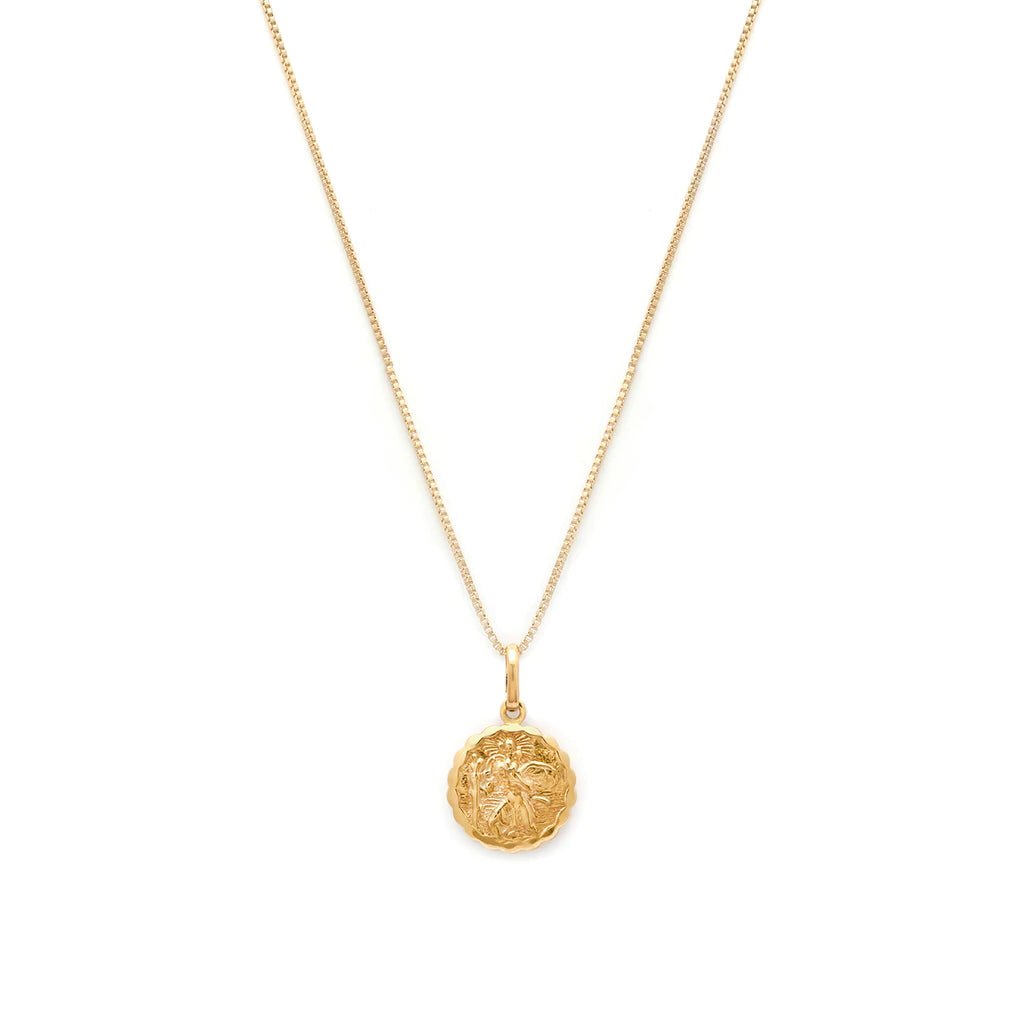 St. Christopher Necklace | Leah Alexandra LEAH ALEXANDRA - Ambiente Gifts, Decor & Design