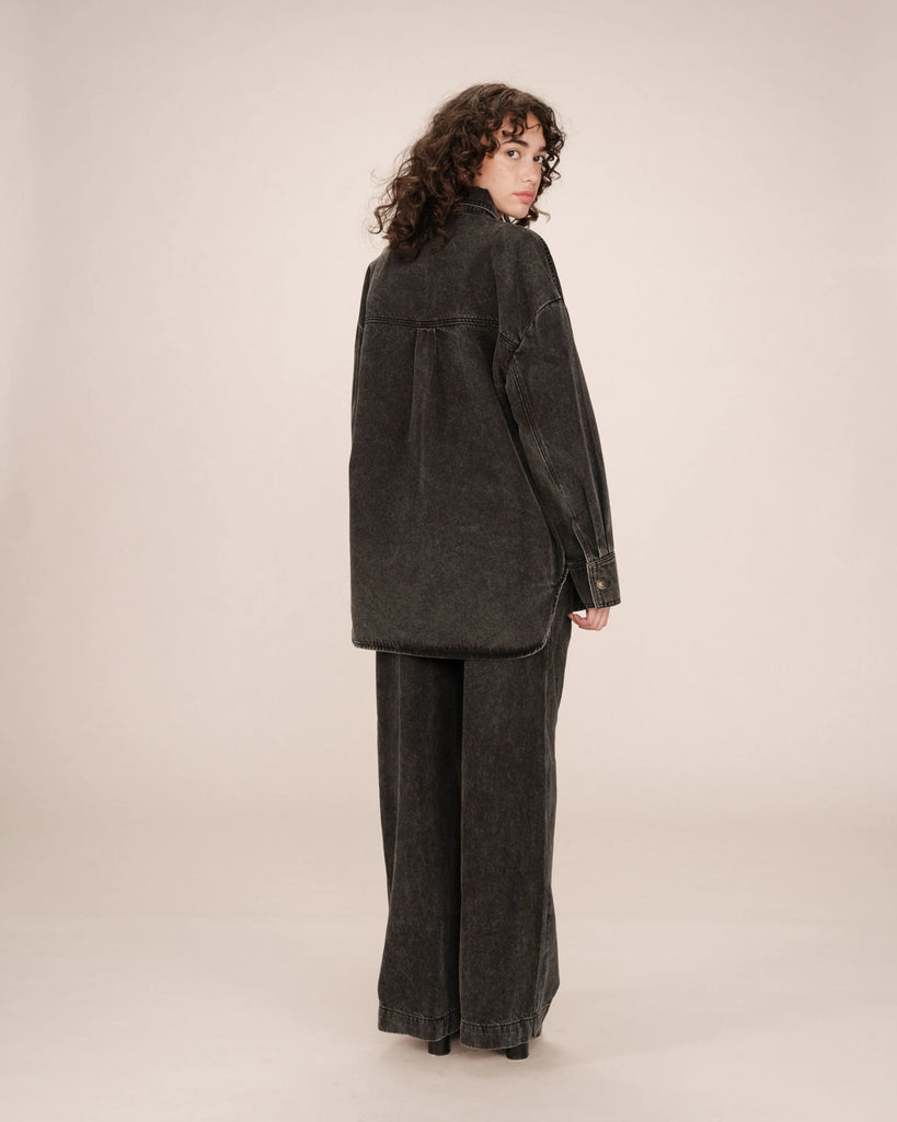 Sydney Shirt, Black Washed | Grace + Mila GRACE + MILA - Ambiente Gifts, Decor & Design