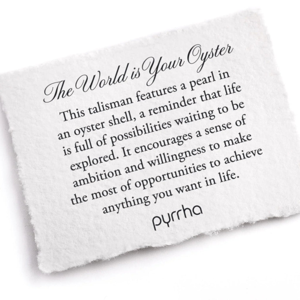 The World is Your Oyster, 18" | Pyrrha PYRRHA - Ambiente Gifts, Decor & Design