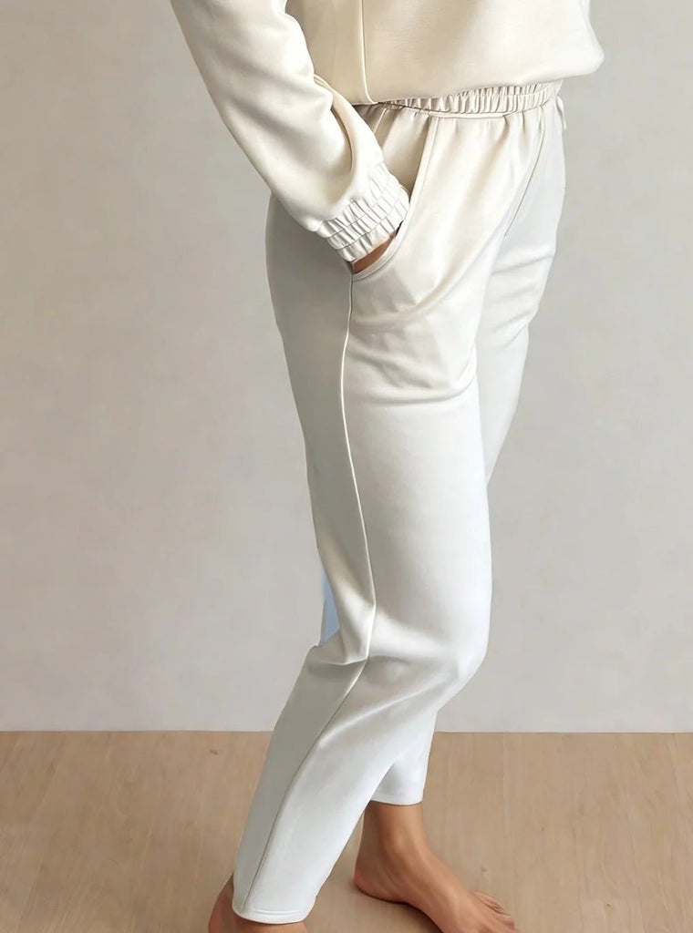 Thea Fitted Pant, Cream | Priv PRIVILEGE CLOTHING - Ambiente Gifts, Decor & Design