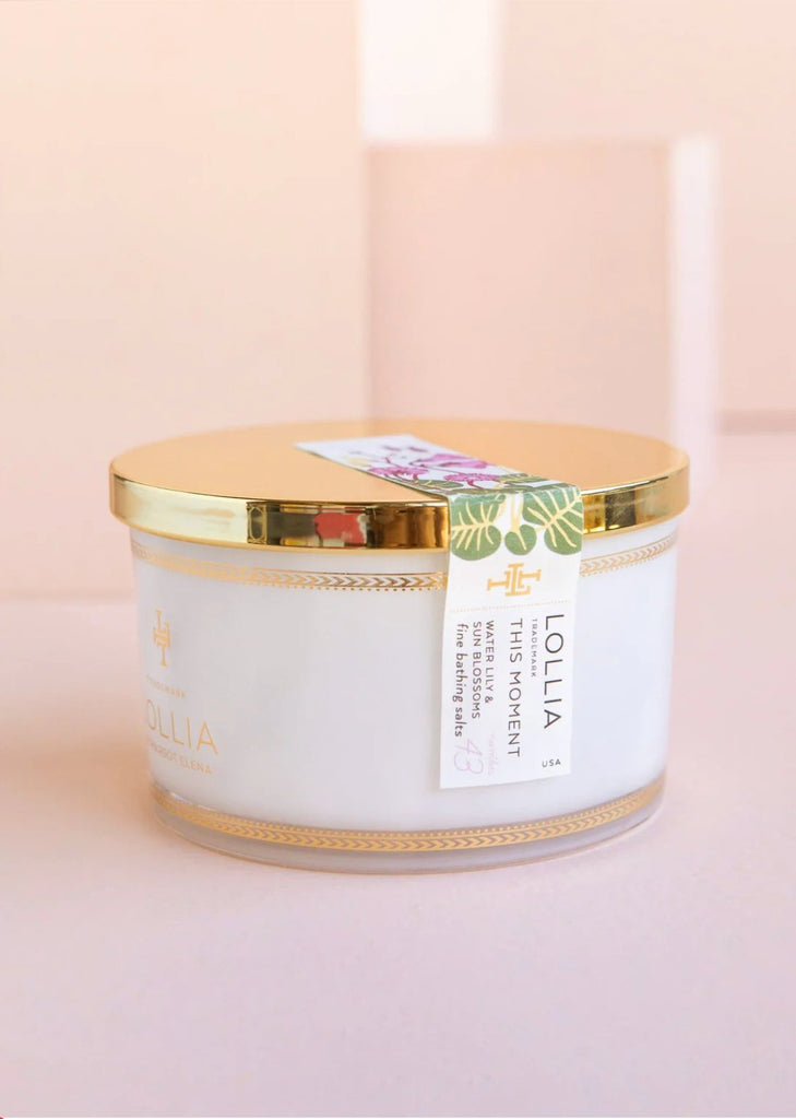 This Moment Bath Salt Soak | Lollia Lollia - Ambiente Gifts, Decor & Design