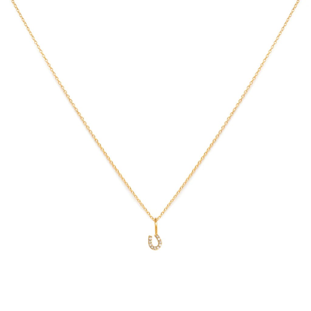 Tiny Horseshoe Necklace | Leah Alexandra LEAH ALEXANDRA - Ambiente Gifts, Decor & Design