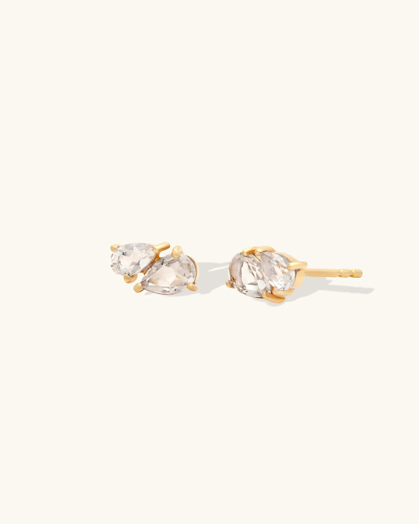 Toi et Moi Studs | Leah Alexandra LEAH ALEXANDRA - Ambiente Gifts, Decor & Design
