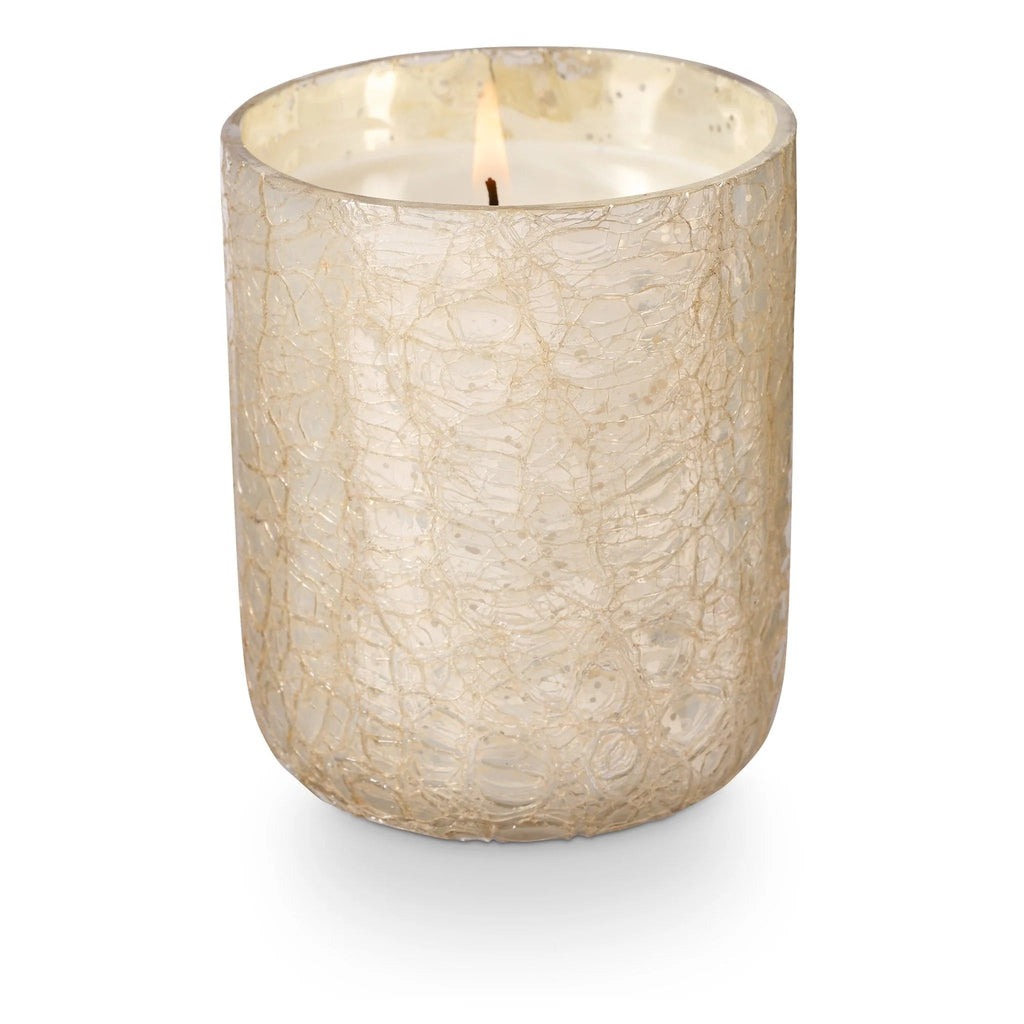 Winter White, Small Boxed Crackle Glass Candle | Illume ILLUME - Ambiente Gifts, Decor & Design